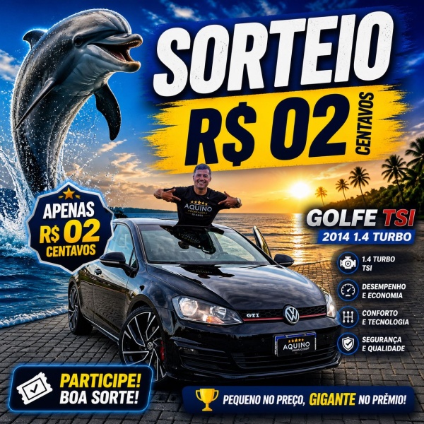 Sorteio do “Golfinho”